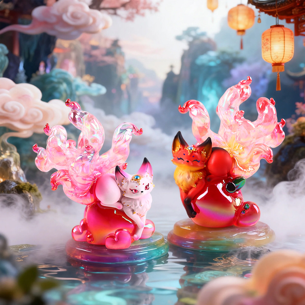 Home Improvement And Hardware - Nine Tailed Fox Chinese Mythology Resin