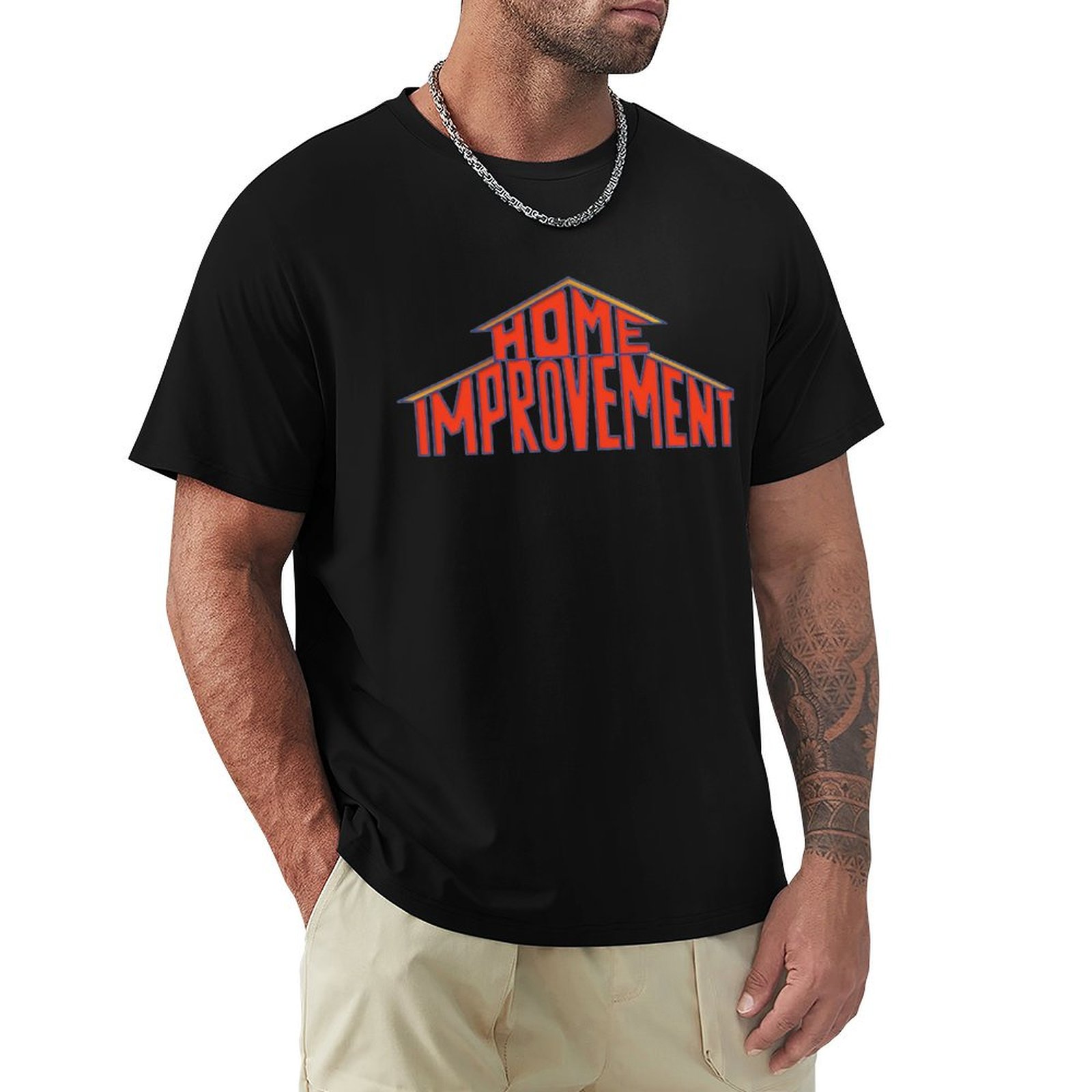 Home Improvement Logo 90s T-Sh - Home Improvement Logo 评论和价格