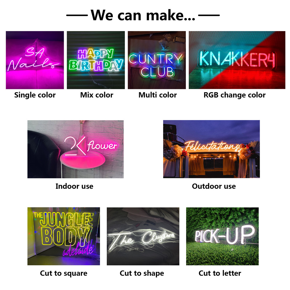 Personalized Design Neon Sign, - Home Improvement Logo 评论和价格