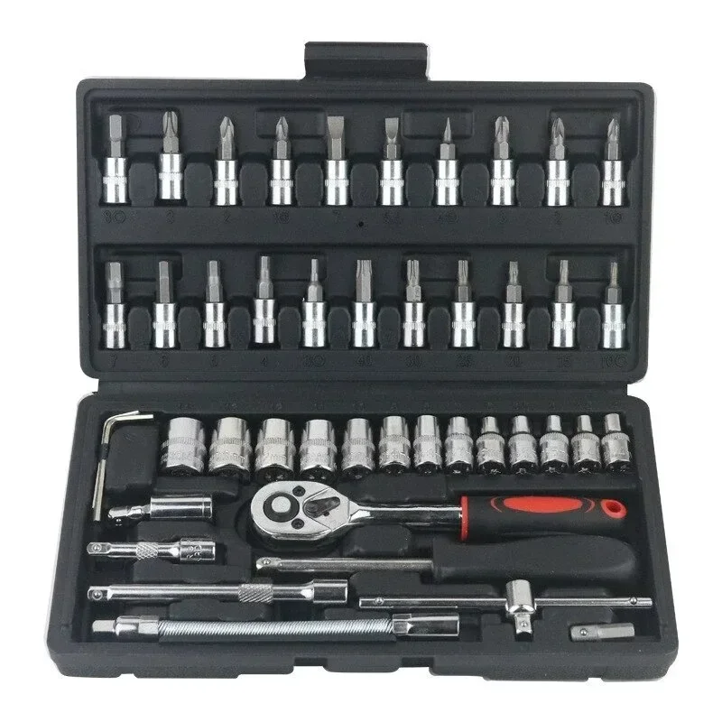 46pcs Socket Set Car Repair To - Home Improvement Tim Allen 评论和价格
