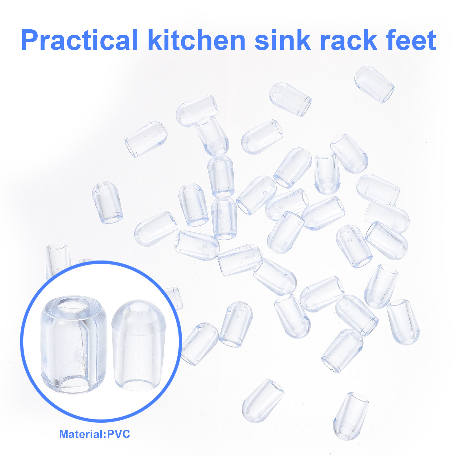 80Pcs Kitchen Sink Grid Feet P - Home Improvement K&B Construction 评论和价格