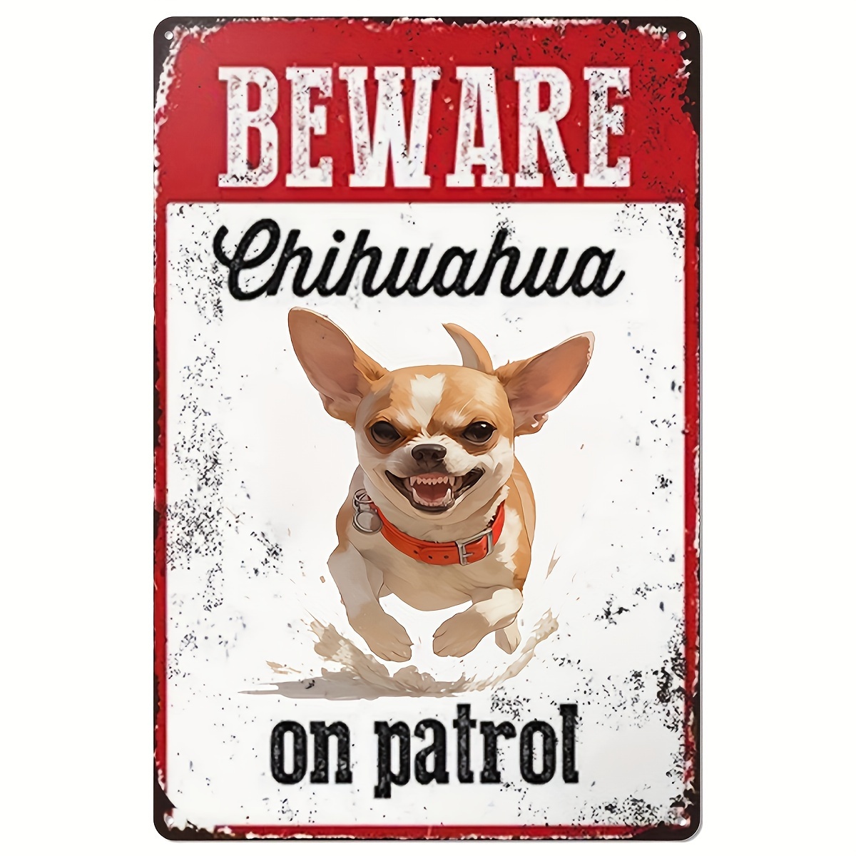 Beware of Chihuahua on Patrol  - Home Improvement And Hardware 评论和价格