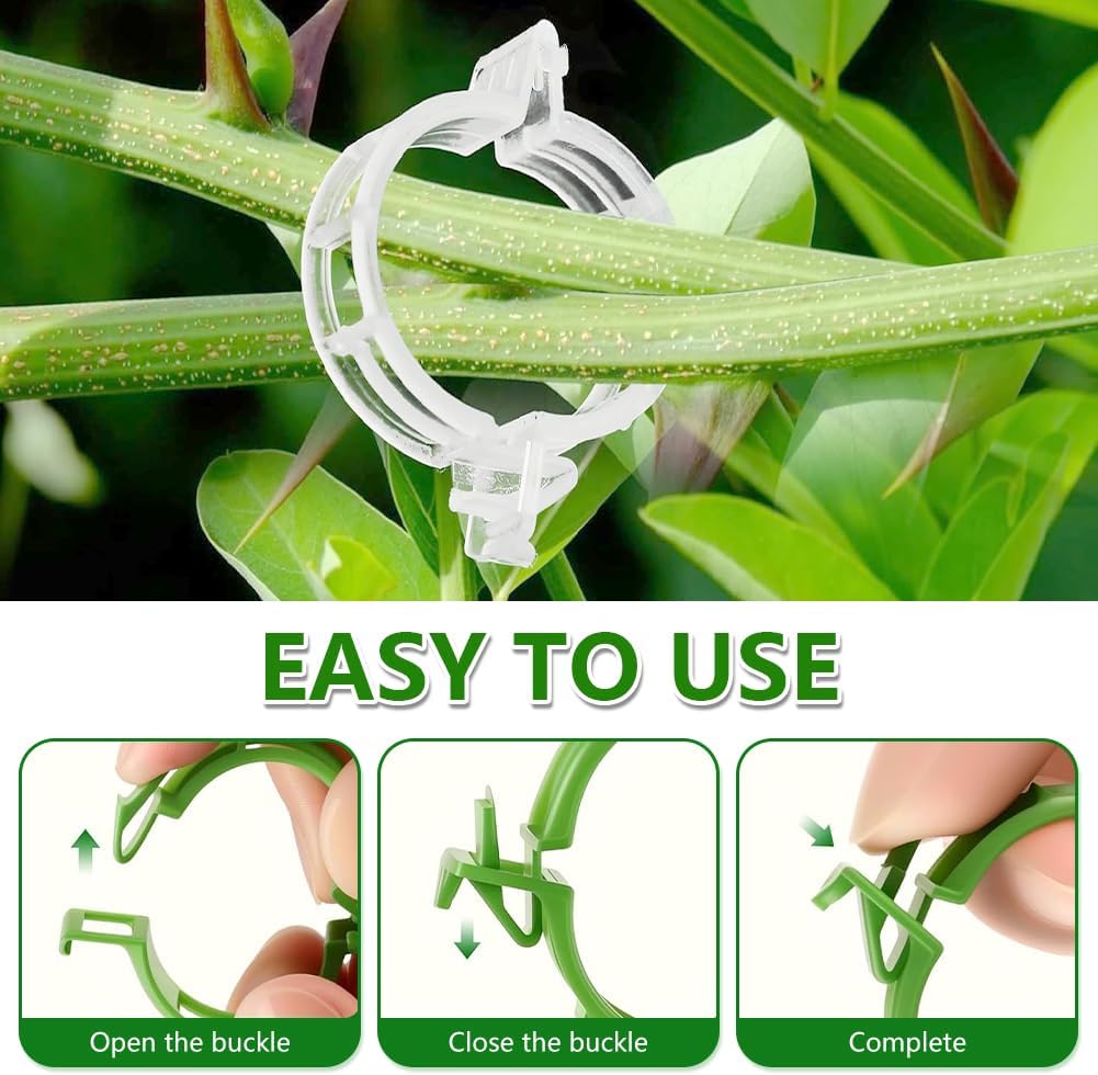 100PCS Plant Support Clips Reu - Home Improvement And Hardware 评论和价格