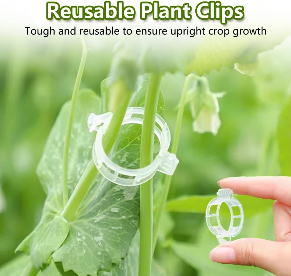 100PCS Plant Support Clips Reu - Home Improvement And Hardware 评论和价格
