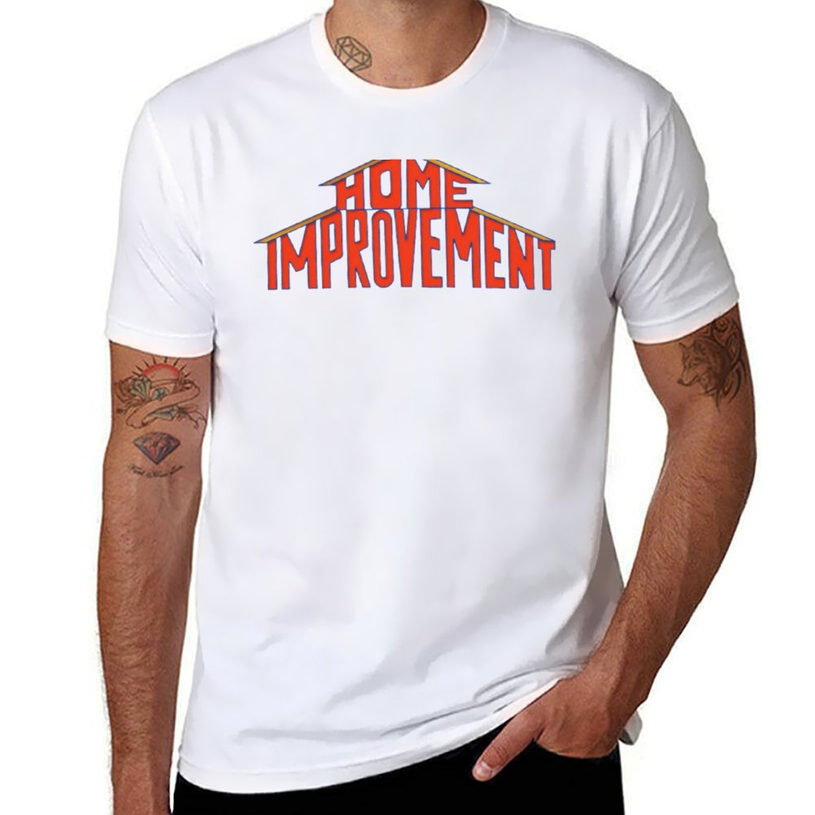 Home Improvement Logo 90s T-Sh - Home Improvement Logo 评论和价格