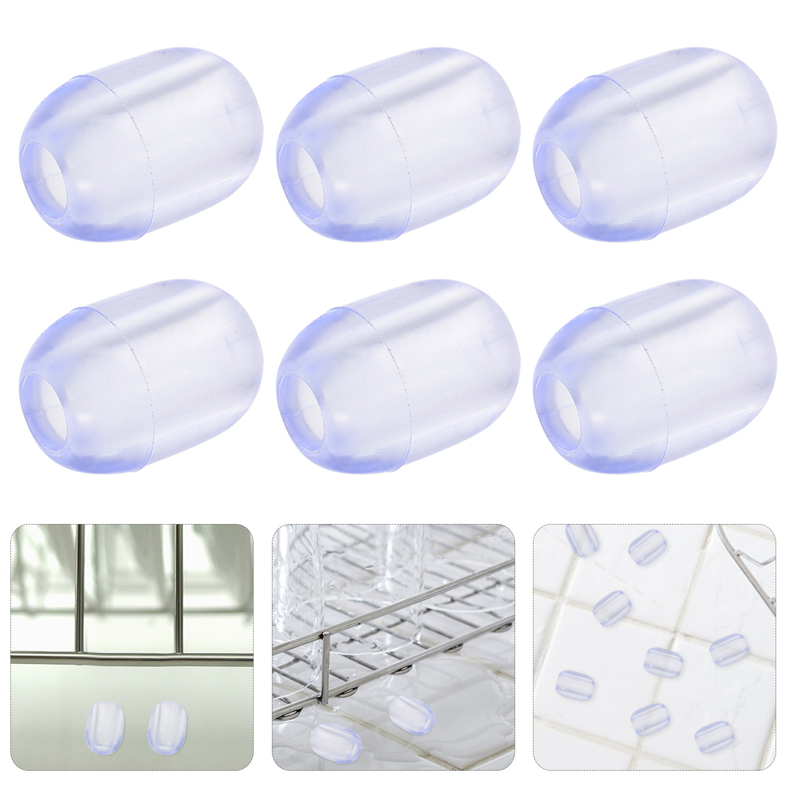 10Pcs Rubber Sink Rack Feet Pr - Home Improvement K&B Construction 评论和价格