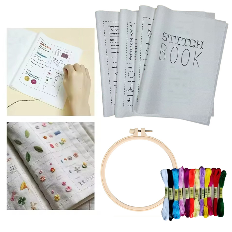1Set Embroidery Stitch Book Ho - Home Improvement For Beginners 评论和价格