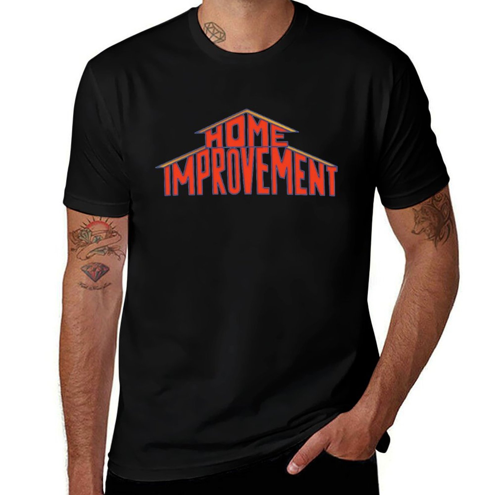 Home Improvement Logo 90s T-Sh - Home Improvement Logo 评论和价格